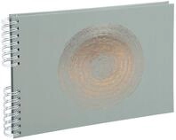 Exacompta 16165E Fotoalbum mit Spiralbindung ELLIPSE 150 Fotos 50 wei&szlig;e Seiten