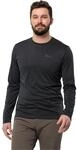 Jack Wolfskin Herren Sky Thermal L/S M Wander-Shirt, Schwarz, 2XL
