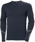 Helly Hansen Herren Lifa Merino Midweight Crew, Marine 2.0, 2XL