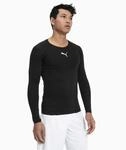 PUMA Liga Baselayer Tee LS T-Shirt, Herren, Schwarz (Schwarz), 2XL