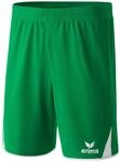 Erima Kinder Classic 5-C Short mit Innenslip (615522), smaragd/wei&szlig;, 140
