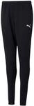 PUMA Unisex Kinder Teamrise Poly Training Pants Jogginghose, Black White, 176 EU