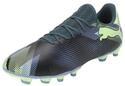 Puma Unisex Adults Future 7 Play FG/AG Soccer Shoe, Gray Skies-Elektro Purple-Fizzy