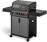 Enders&reg; Gasgrill HYDE 4 SIKR Turbo, 4 Brenner aus Edelstahl f&uuml;r kraftvolles