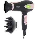 Adler AD 2248b Haartrockner mit Ionen Technologie, 2400 W, F&ouml;hn mit Diffusor,