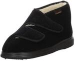 Fischer Herren Ortho Flache Hausschuhe, Schwarz Schwarz 222, 41 EU X-Weit