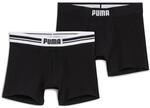 PUMA Everyday Placed Logo Boxer 2 Units L, schwarz/schwarz, L
