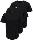 Only & Sons Male T-Shirt ONSMATT 3-Pack T-Shirt