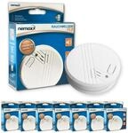 7X Nemaxx FL2 Rauchmelder - hochwertiger Rauchwarnmelder nach EN 14604 mit sensibler