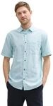 Tom Tailor Herren 1045098 Hemd, 37198 - Pastel Turquoise Chambray, XXL EU