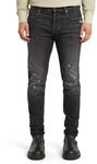 G-STAR Herren 3301 Slim Jeans, Blau (Worn in Black Metal Restored...