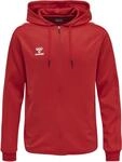 hummel, hmlCORE XK Poly Zip Hood Sweat, True RED, 2XL
