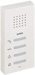 Gira 125027 Wohnungsstation AP System 55 reinwei&szlig; seidenmatt
