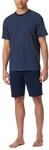 Schiesser Herren Schlafanzug kurz Rundhals - Nightwear Set