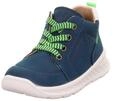 Superfit Baby Jungen Breeze Sneaker, BLAU/GR&Uuml;N 8030