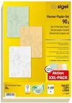 SIGEL Marmorpapier Set A4 300 Blatt 90 g Briefpapier