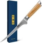 HOSHANHO Damastmesser Filetiermesser 18cm Ausbeinmesser, Profi Biegsam 67 Schichten
