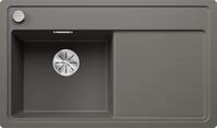BLANCO ZENAR 45 S-F | Granitsp&uuml;le aus SILGRANIT vulkangrau | Einbauart: