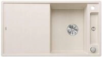 BLANCO AXIA III 5 S | Granitsp&uuml;le aus SILGRANIT softwei&szlig; | Einbauart: Einbau...