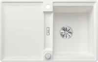 BLANCO ADIRA 45 S-F | Granitsp&uuml;le aus SILGRANIT wei&szlig; | Einbauart: Fl&auml;chenb&uuml;ndig 