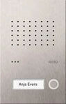 Schneider Electric Ritto T&uuml;rstation Acero Pur, Audio f&uuml;r 2-Familienhaus,