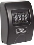 Burg W&auml;chter Schl&uuml;sseltresor mit 4-stelligem Zahelncode f&uuml;r au&szlig;en und innen,