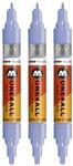 Molotow One4All Acrylic Twin Marker (Strichst&auml;rke 1.5 mm und 4 mm, hochdeckend...