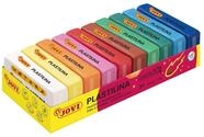Jovi Plastilin, leicht formbare Modelliermasse f&uuml;r Kinder ab 2 Jahren, 10 Farben je
