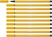 STABILO - Premium-Filzstift - Pen 68-10er Pack - curry