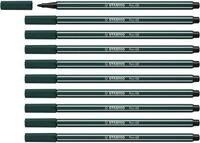STABILO - Premium-Filzstift - Pen 68-10er Pack - gr&uuml;nerde