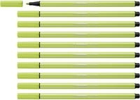 STABILO - Premium-Filzstift - Pen 68-10er Pack - limettengr&uuml;n