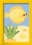 Ravensburger CreArt Fr&ouml;hlicher Fisch - Malen nach Zahlen ab 7 Jahre | Malset...