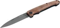 Walther Taschenmesser BWK 1, feststehendes Messer 440C Stahl, inkl. Holster, ideal