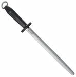 Wetzstahl 30 cm oval Standardzug - Dick Eurocut, Schwarz