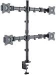 PureMounts PM-OFFICE-04 Schreibtischhalterung f&uuml;r 4 Monitore 33-69 cm (13-27 Zoll),