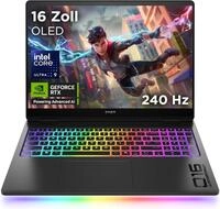 HP Omen MAX Gaming Laptop | 16 Zoll UWVA 2.5K OLED Display 240Hz | Intel Ultra