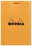 Rhodia 11200C Notizblock (DIN A7, 7,4 x 10,5 cm, geheftet, kariert, 80 Blatt) 1