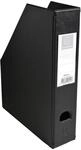 EXACOMPTA 90151E 10er Pack Stehsammler f&uuml;r DIN A4 mit R&uuml;ckenetikett. Schwarz 70mm