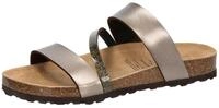 Lico Damen Bioline Glitter Pantoletten, Braun, 42 EU
