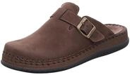 Rohde Herren Pantoffel Clog Nubuk Leder Schnalle Alassio 6794, Gr&ouml;&szlig;e:47 EU,