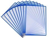 Djois 924011 - Pivot Pocket Tarifold Pro, A4, PP, Blau, 10 St&uuml;ck, Einfache
