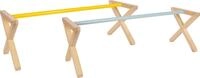 small foot Cavaletti Hindernis-Set f&uuml;r Kinder aus Holz, Spring-H&uuml;rden f&uuml;r den