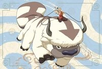 Schmidt 56553 Avatar Appa und Aang Kinderpuzzle, 60 Teile