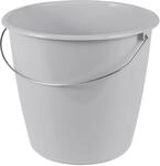 keeeper Eimer Erik mit Metallb&uuml;gel, 5 l, Polypropylen, 24 x 24 x 20 cm, Nordic Grey