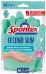Spontex Second Skin, latexfreie Haushaltshandschuhe aus Nitril-Mix, mit