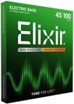 Elixir&reg; Saiten Nickel-Wound 4-str. E-Basssaiten mit NANOWEB&reg; Beschichtung, Long