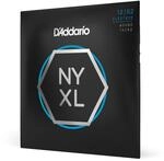 D'Addario NYXL1252W Nickel Wound E-Gitarrensaiten, Light Wound 3rd, 12-52