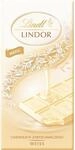 Lindt Schokolade | LINDOR Tafel Wei&szlig; | 100g | wei&szlig;e Schokolade mit unendlich