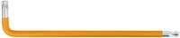KS Tools 151.4278 Kugelkopf-Torx-Winkelstiftschl&uuml;ssel, XL, T45, Orange