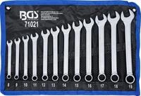 BGS Maul-Ringschl&uuml;ssel-Satz - SW 8 - 19 mm - 12-tlg. 71021